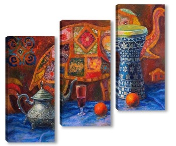 Модульная картина Мароканский натюрморт