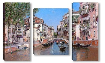 Модульная картина Рио Сан Тровазо, Венеция