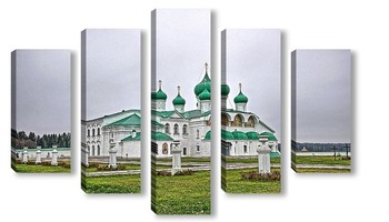 Модульная картина Александро-Свирский мужской монастырь