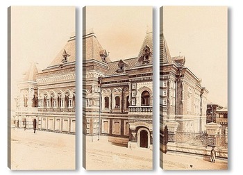 Модульная картина Вид на Москву, 1900-е