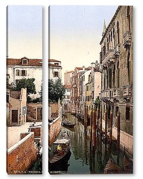 Модульная картина Три Моста, Венеция, Италия