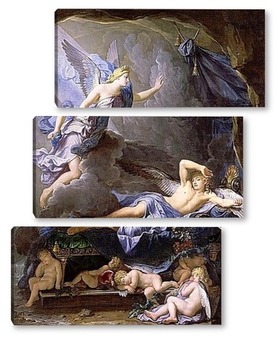 Модульная картина Ирида и спящий Морфей