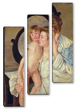 Модульная картина Мать и ребенок