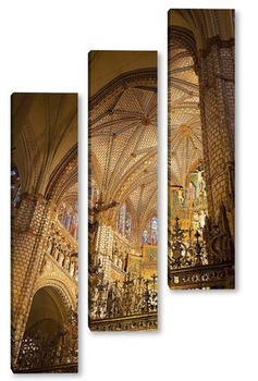 Модульная картина Убранство собора Толедо