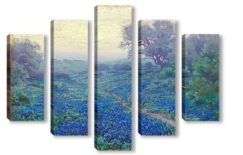 Модульная картина Голубые холмы Техаса