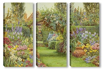 Модульная картина Сад