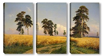 Модульная картина Поле Пшеницы