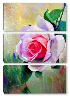 Модульная картина Роза Цветы/Розы
