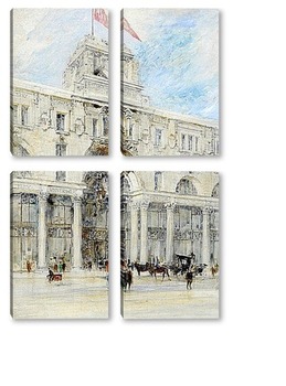 Модульная картина Лондон: Площадь Вильяма Уайтли