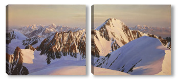 Модульная картина Кавказ, гора Джимара