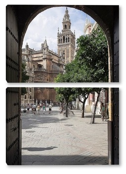 Модульная картина Колокольня кафедрального собора в Севилье