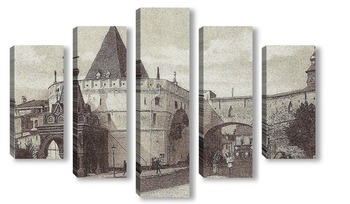 Модульная картина Варварские ворота