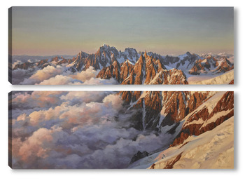 Модульная картина Альпы, Эгюй- дю-Миди