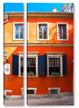 Модульная картина Львовские окна