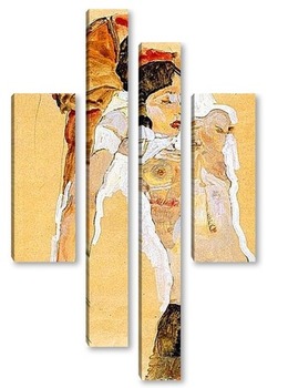 Модульная картина Дремлющая,1911
