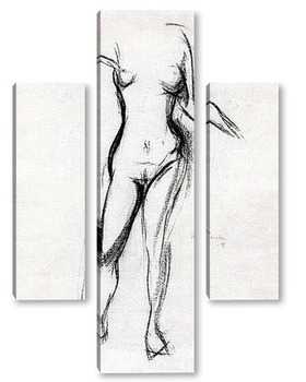 Модульная картина Акт 1914