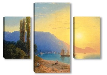 Закат в Ялте