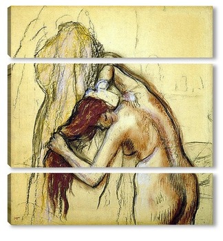 Модульная картина Моющая себя женщина, 1905
