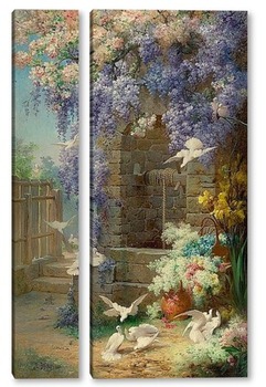 Модульная картина Весна