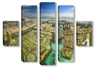 Модульная картина Dubai