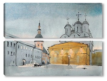 Модульная картина пафнутий-боровский монастырь