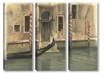 Модульная картина Канал,Венеция
