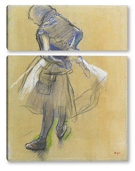 Модульная картина Стоящая танцовщица