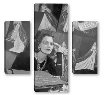 Модульная картина Coco Chanel-04