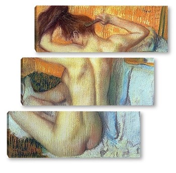 Модульная картина Женщина за туалетом. 1885