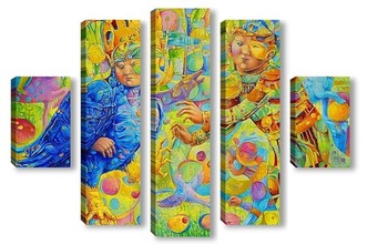 Модульная картина Вечность