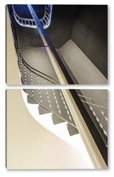 Модульная картина лестница