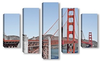 Модульная картина Мост