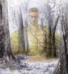 Наклейки Арт портрет