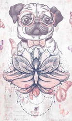    Талисман с собачкой