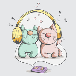    Музыкальные коты