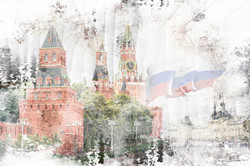 Наклейки Московский Кремль