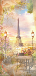 Наклейки Романтический Париж