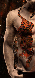    Татуировка тигр