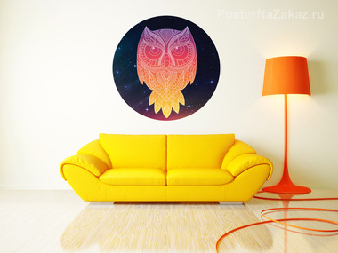 Наклейка Night owl sticker