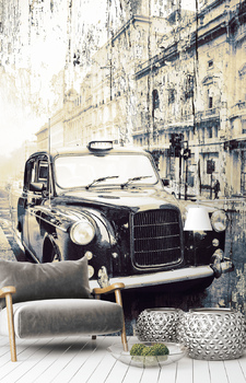 Фотообои Ретро такси