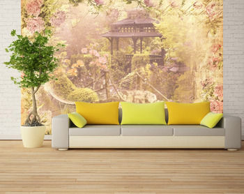 Фотообои Цветочный сад