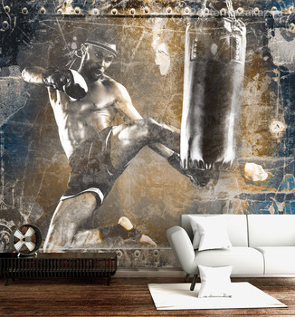 Фотообои Удар чемпиона