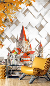 Фотообои Церковь Франциска Ассизского