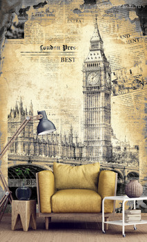 Фотообои Биг-Бен в Лондоне