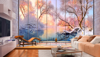 Фотообои Зимний рассвет