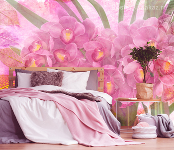 Фотообои Розовая Орхидея
