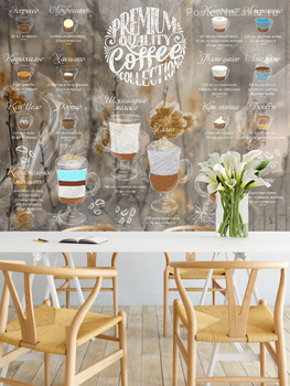 Фотообои Кофейные рецепты