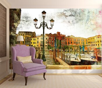 Фотообои на стену Венеция ретро