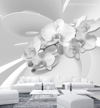 Фотообои Орхидея 3D