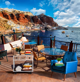 Фотообои Красочный пейзаж